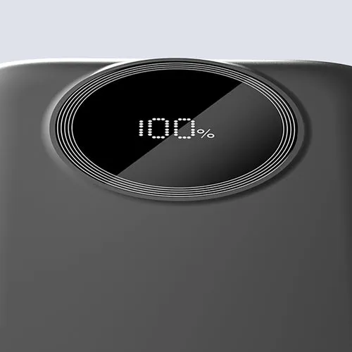 Dudao K13Pro 20000 mAh powerbanka, integrovaný kabel - černá