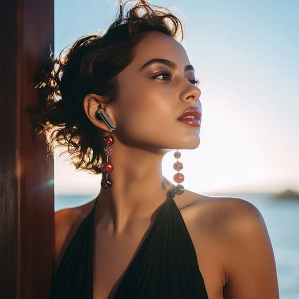 Dudao U21 TWS ANC ENC Bezdrátová Bluetooth Sluchátka