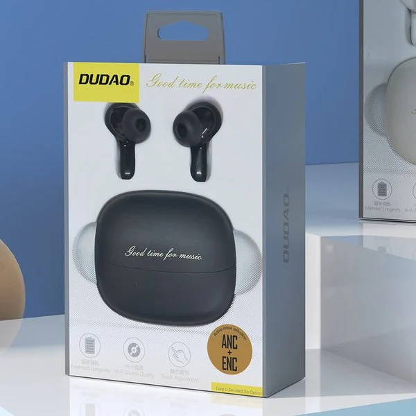 Dudao U21 TWS ANC ENC Bezdrátová Bluetooth Sluchátka
