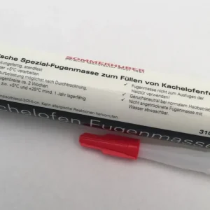 Elastický tmel na spáry v barvě PEARL WHITE pro krby kachlová kamna v kartuších