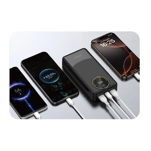 Externí baterie Dudao K12Pro 22,5W PD 20000mAh USB-/USB-C - černá