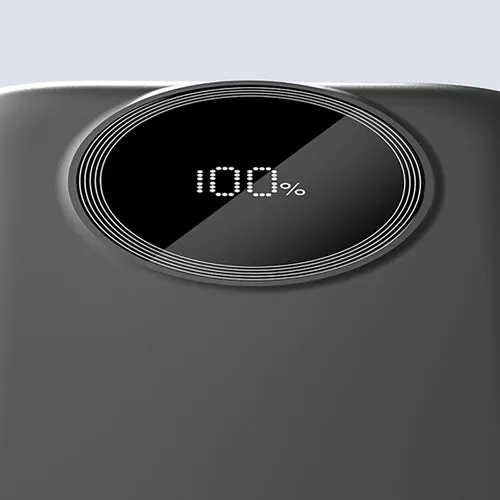 Externí baterie Dudao K13 10000 mAh s integrovaným kabelem - černá