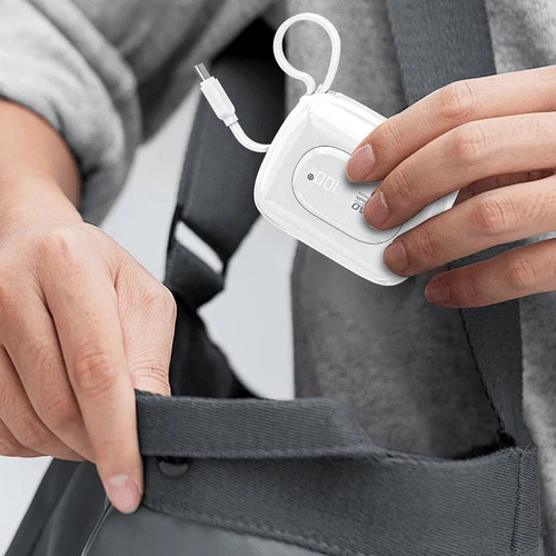 Externí baterie Dudao K32 22,5 W 10 000 mAh, kabel USB-C/Lightning