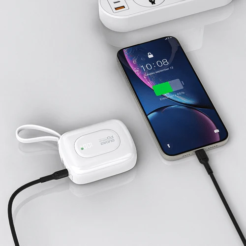 Externí baterie Dudao K32 22,5 W 10 000 mAh, kabel USB-C/Lightning