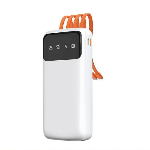 Externí baterie Dudao K6Pro 10000mAh 3-v-1, bílá (K6Pro-blanche)