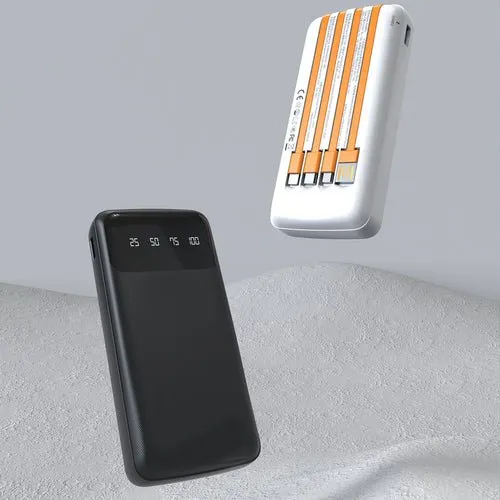 Externí baterie Dudao K6Pro 10000mAh 3-v-1, bílá (K6Pro-blanche)