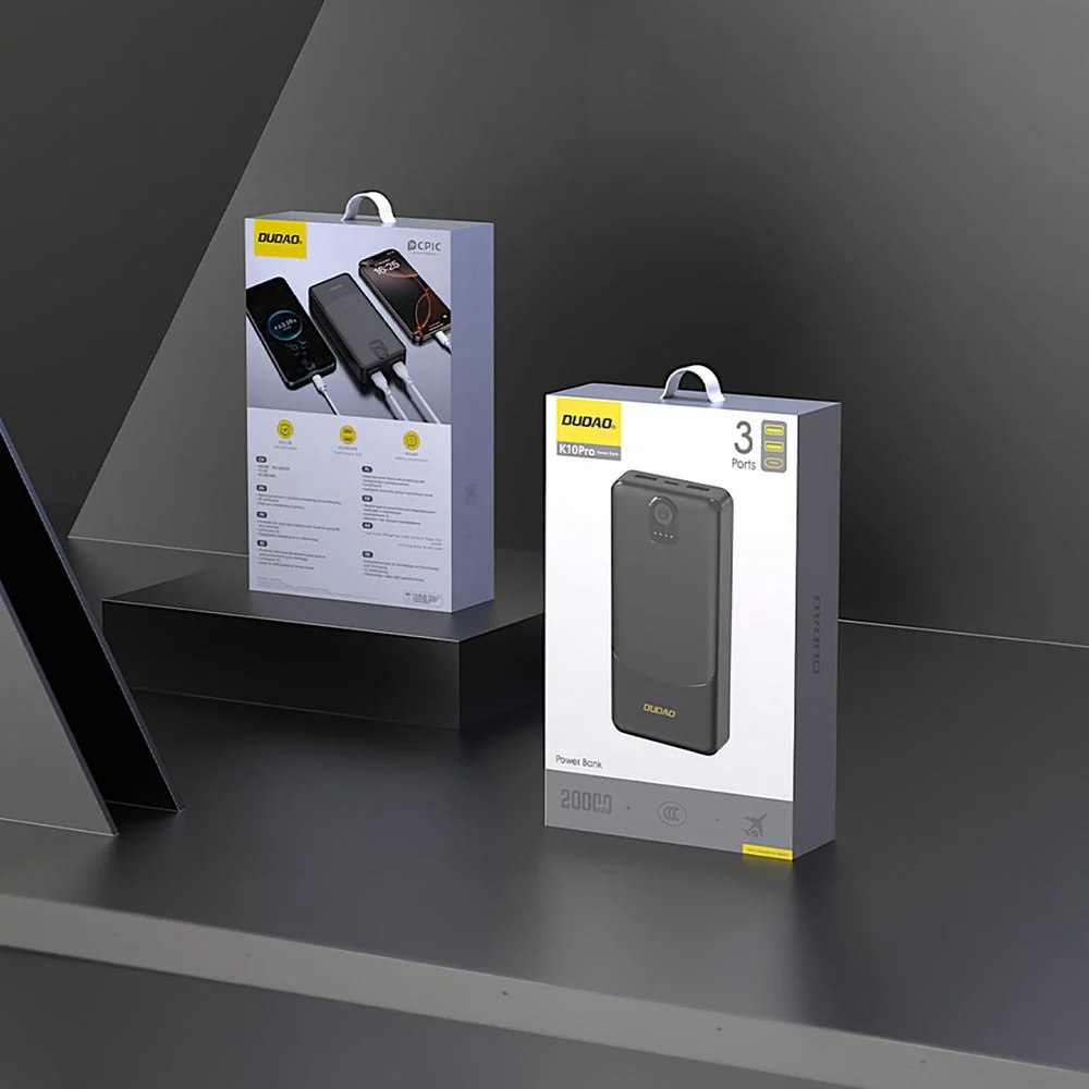 Externí baterie K10Pro 2,4A 20000mAh DUDAO 2
