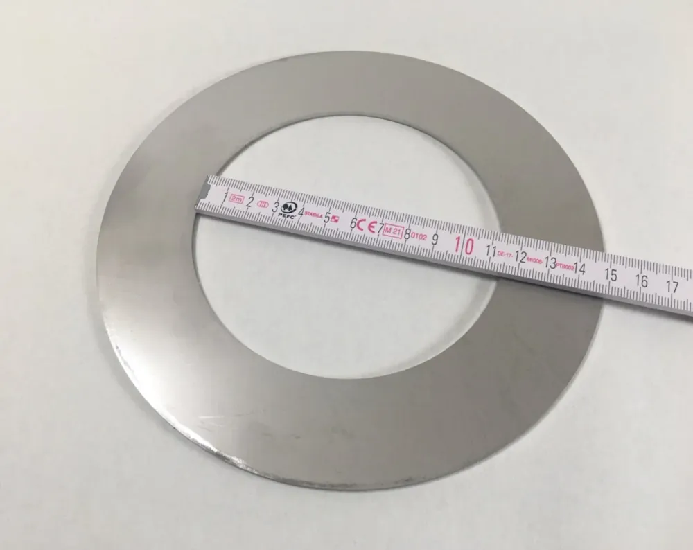 Hořákový kroužek 185 / 115 mm horní pro kamna na olej 5 kW nerezová ocel