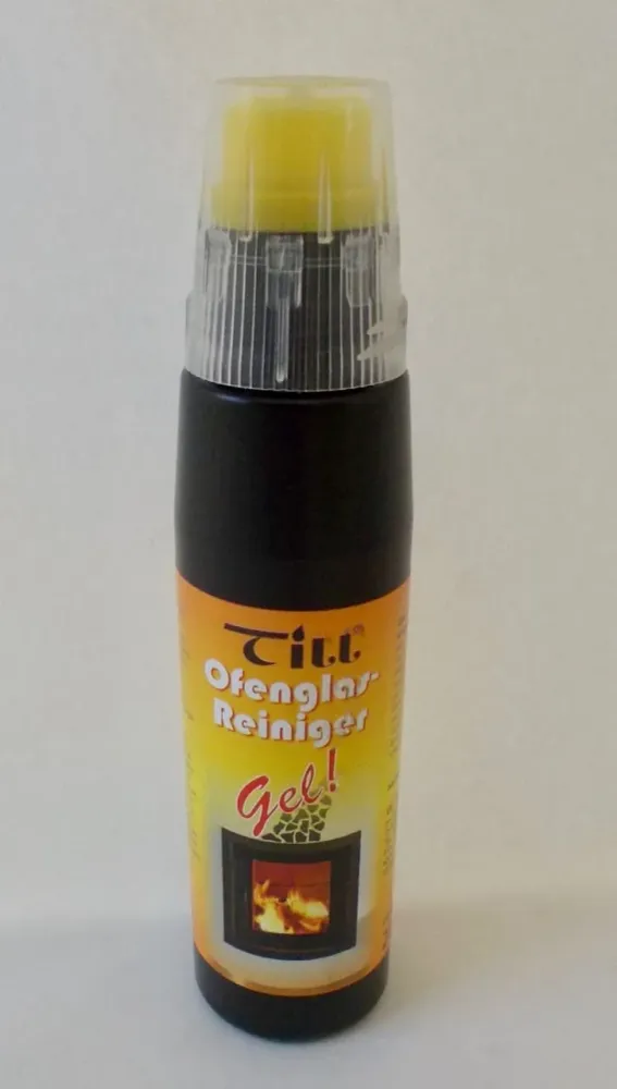 Čistič krbového skla Active gel se štětečkem 200 ml