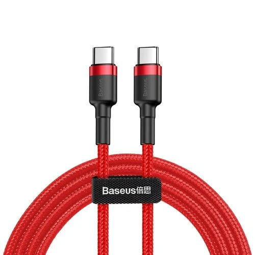 Kabel Baseus CATKLF-H09 USB-C - USB-C PD QC 60 W 2 m - červený