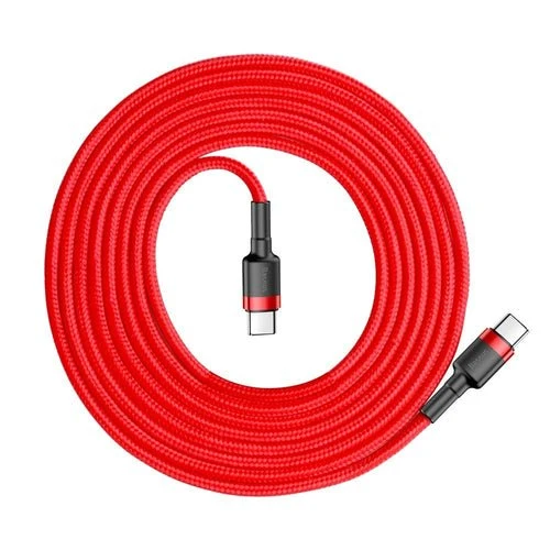 Kabel Baseus CATKLF-H09 USB-C - USB-C PD QC 60 W 2 m - červený