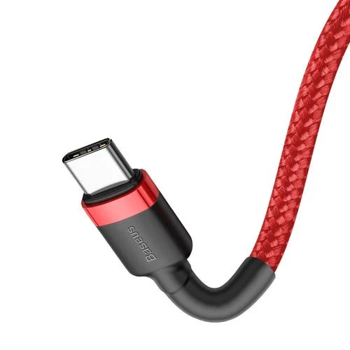 Kabel Baseus CATKLF-H09 USB-C - USB-C PD QC 60 W 2 m - červený