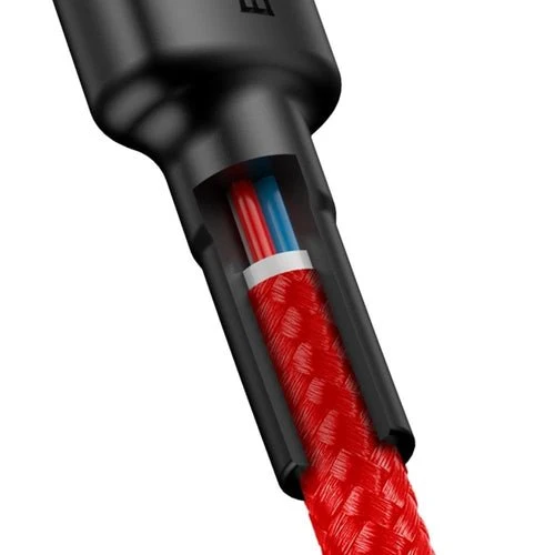 Kabel Baseus CATKLF-H09 USB-C - USB-C PD QC 60 W 2 m - červený