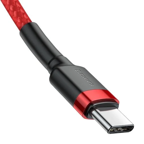 Kabel Baseus CATKLF-H09 USB-C - USB-C PD QC 60 W 2 m - červený