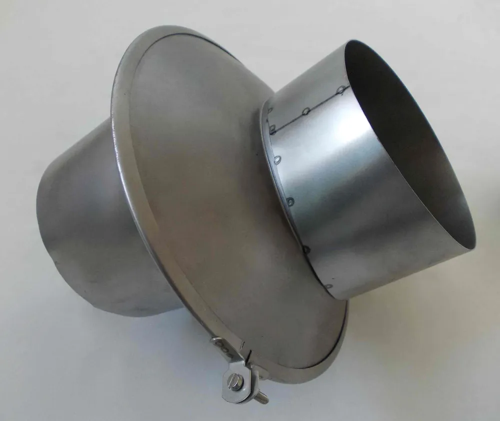 Koleno otočného boxu DN 120 mm nastavitelné 0-60 mm