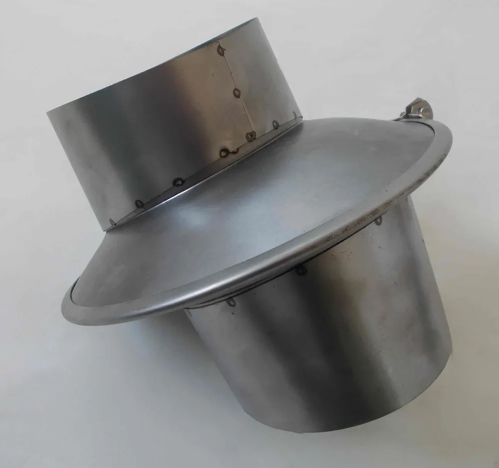 Koleno otočného boxu DN 120 mm nastavitelné 0-60 mm