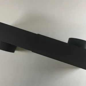 Kompaktní koleno DN 130 výsuv 335-470 mm ploché koleno nastavitelné černé