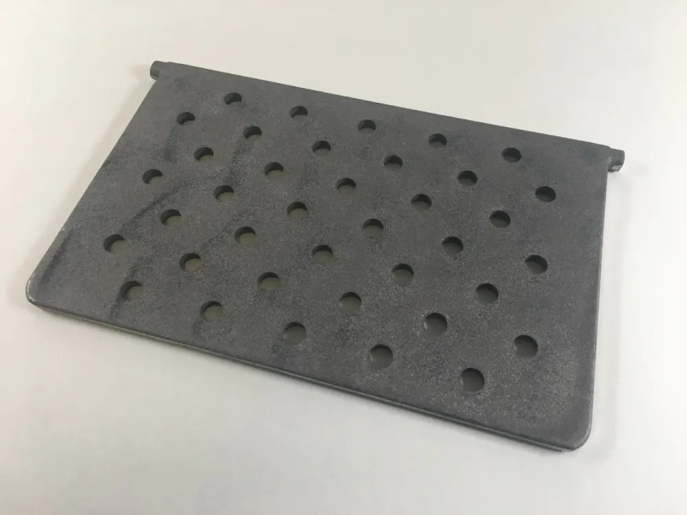 Krbový rošt 21 x 32 cm jako výklopný rošt, litinový krbový rošt
