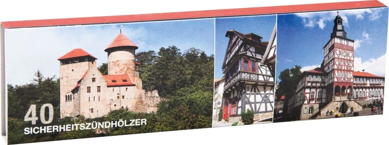 Krbové zápalky odpovídají 20 cm dlouhým kachlovým kamnům