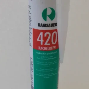 Pružný akrylátový tmel na spáry v barvě SAND BEIGE pro krby kachlová kamna v kartuši