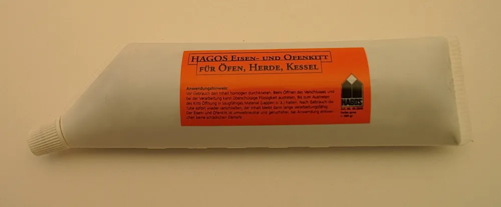 Žáruvzdorný kotlový cement pro kotle, pece, sporáky 500g trubka