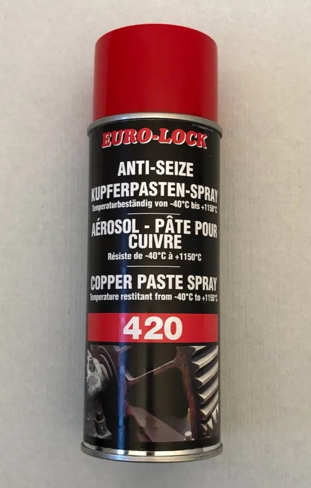 Žáruvzdorná měděná pasta ve spreji 400ml -40°C ž 1150°C
