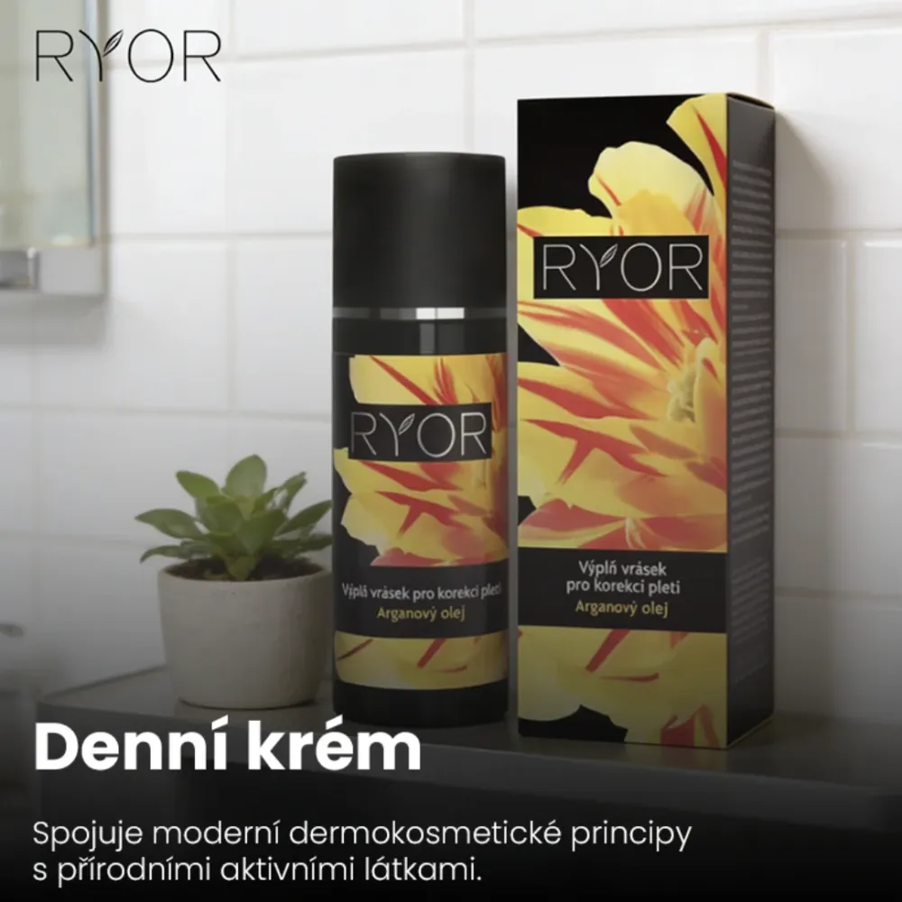 Ryor Arganový olej pro vyplnění vrásek korekci pleti 50 ml