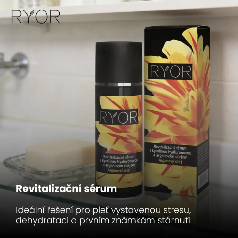Ryor Arganový olej revitalizační hydratační sérum 50 ml