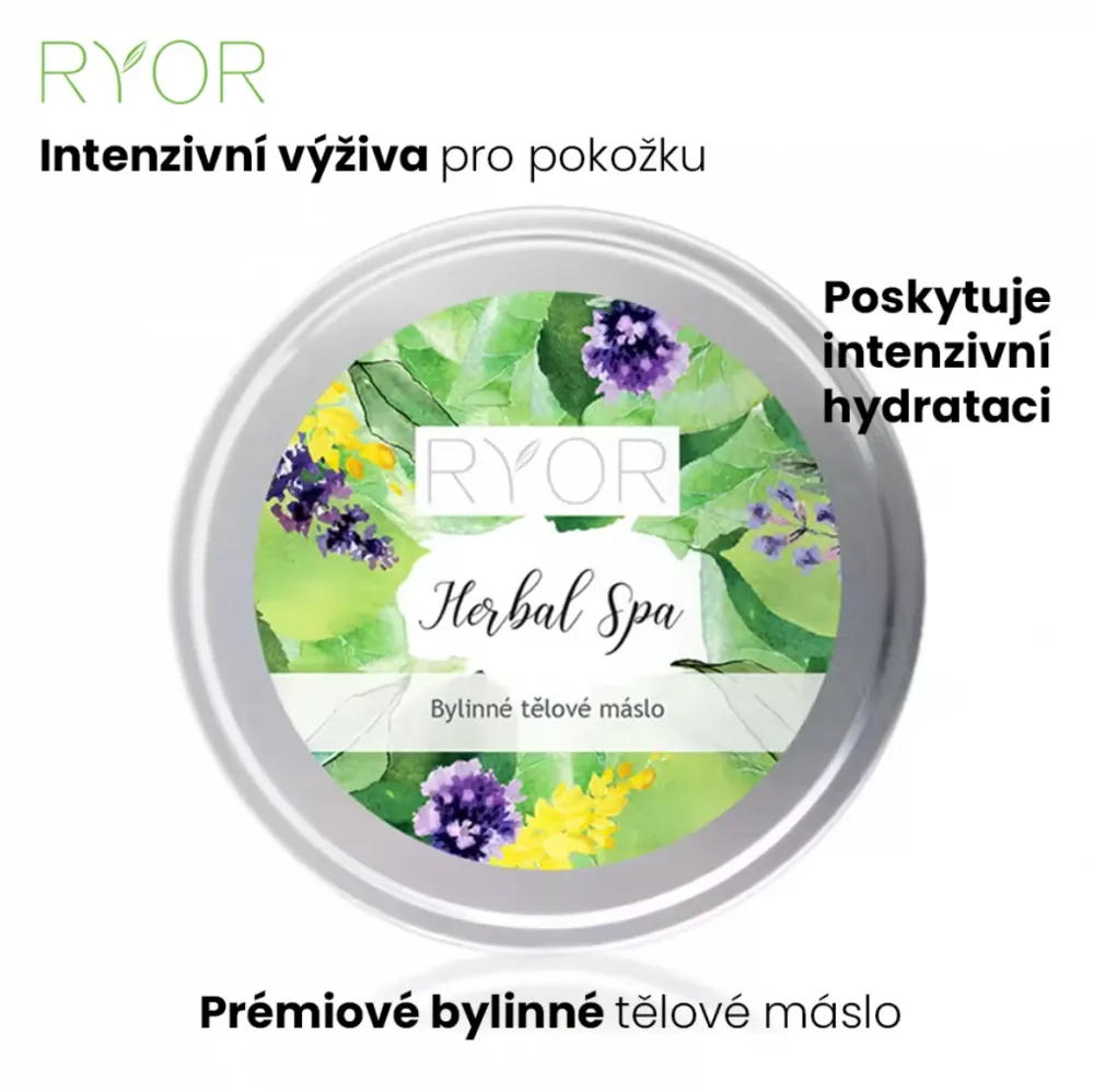 Ryor Bylinné tělové máslo Herbal Spa 200 ml