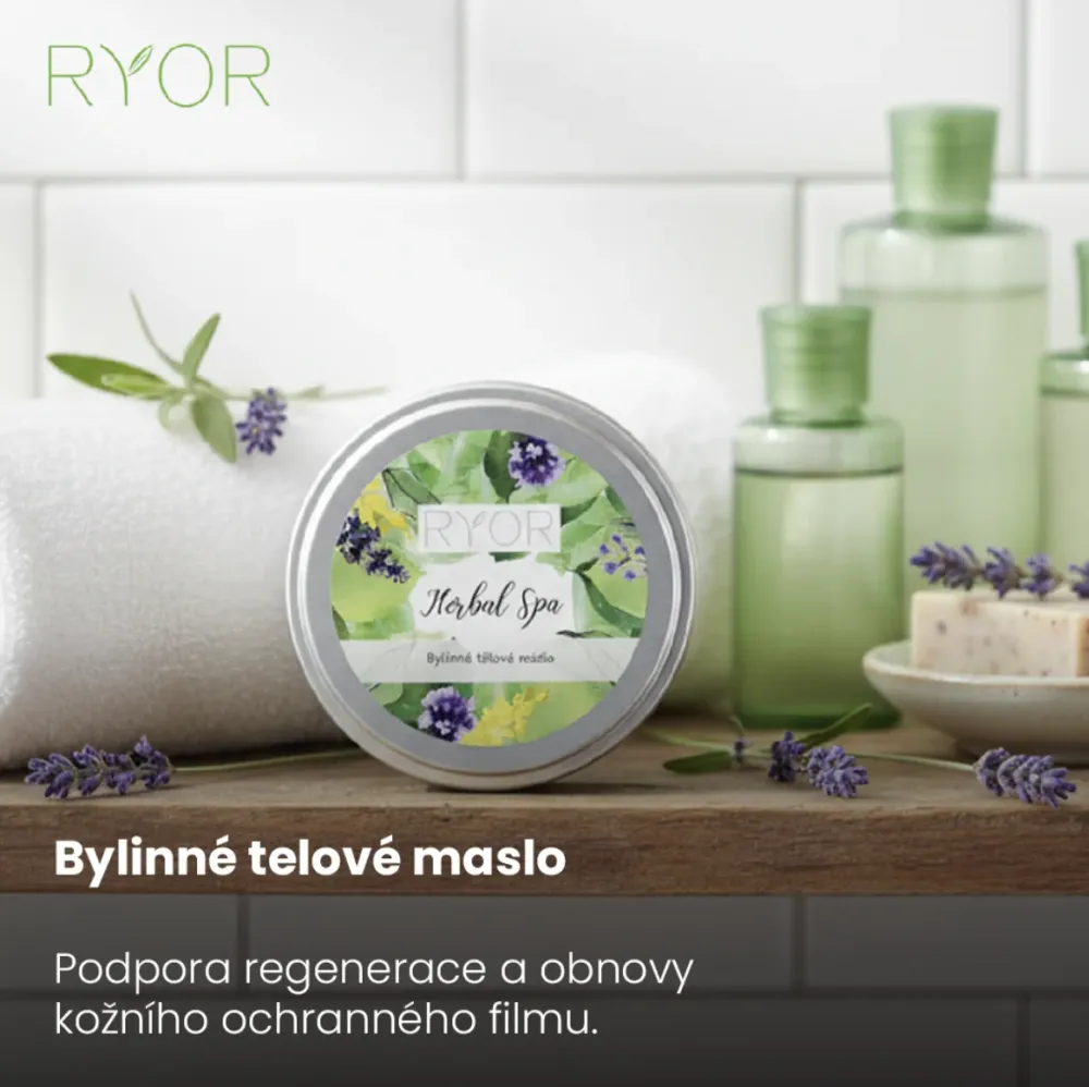 Ryor Bylinné tělové máslo Herbal Spa 200 ml