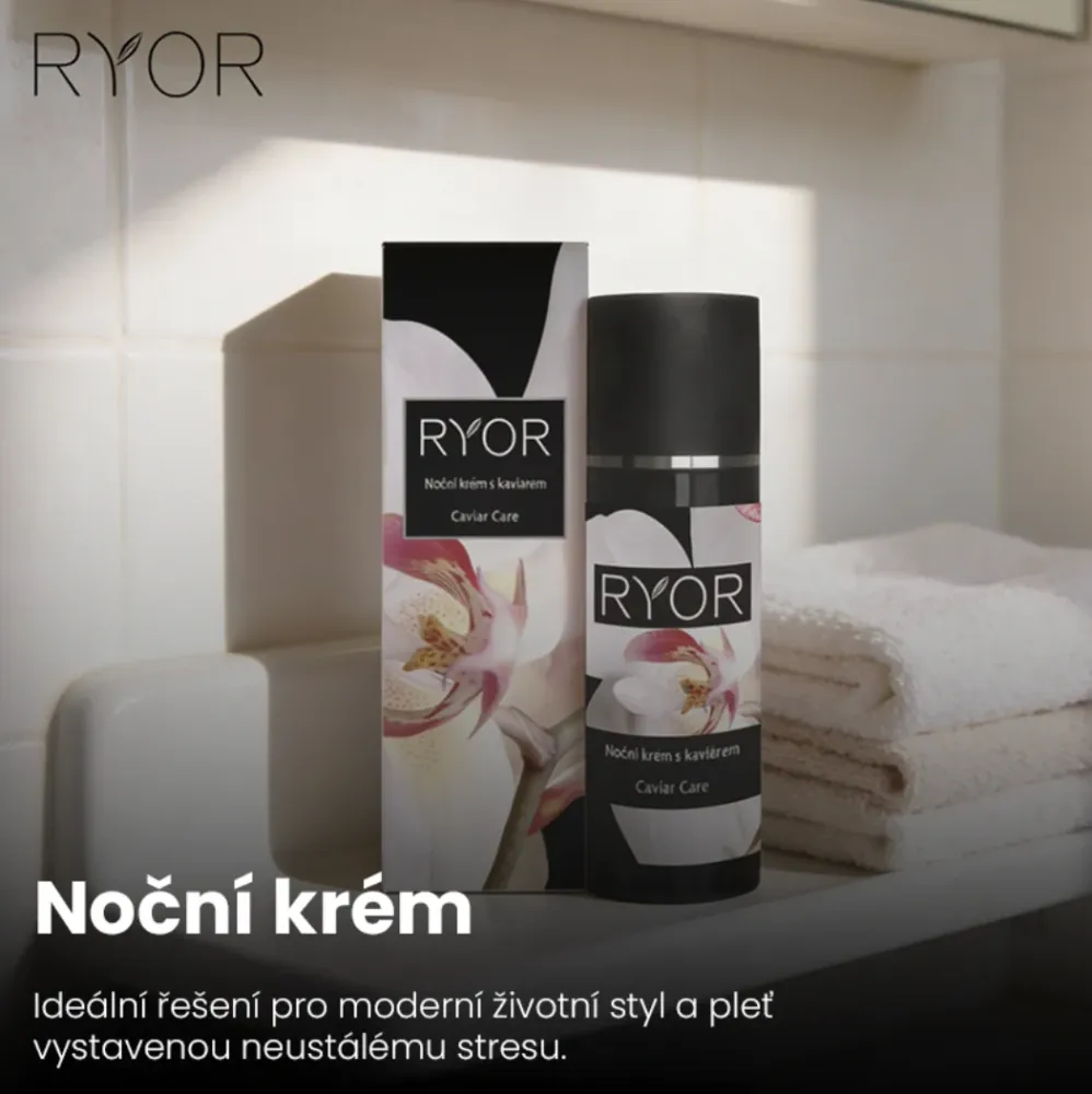 Ryor Caviar Care noční krém s kaviárem 50 ml
