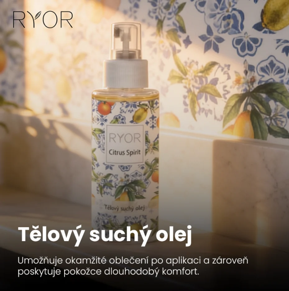 Ryor Citrus Spirit tělový suchý olej 100 ml