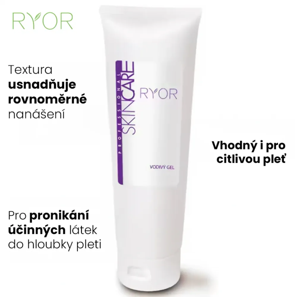Ryor EKG vodivý gel pro ultrazvukové ošetření 250 ml