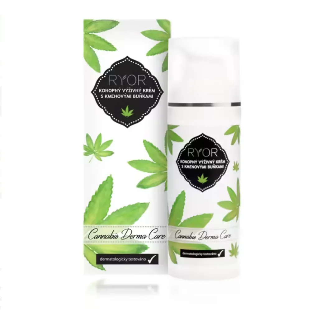 Ryor Konopný výživný krém s kmenovými buňkami 50 ml