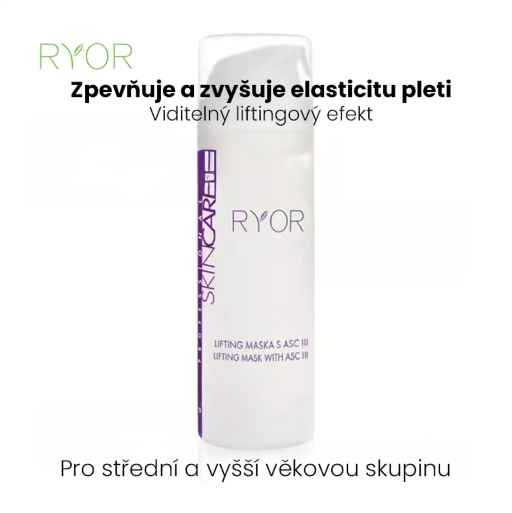 Ryor liftingová maska s ASC III 150 ml