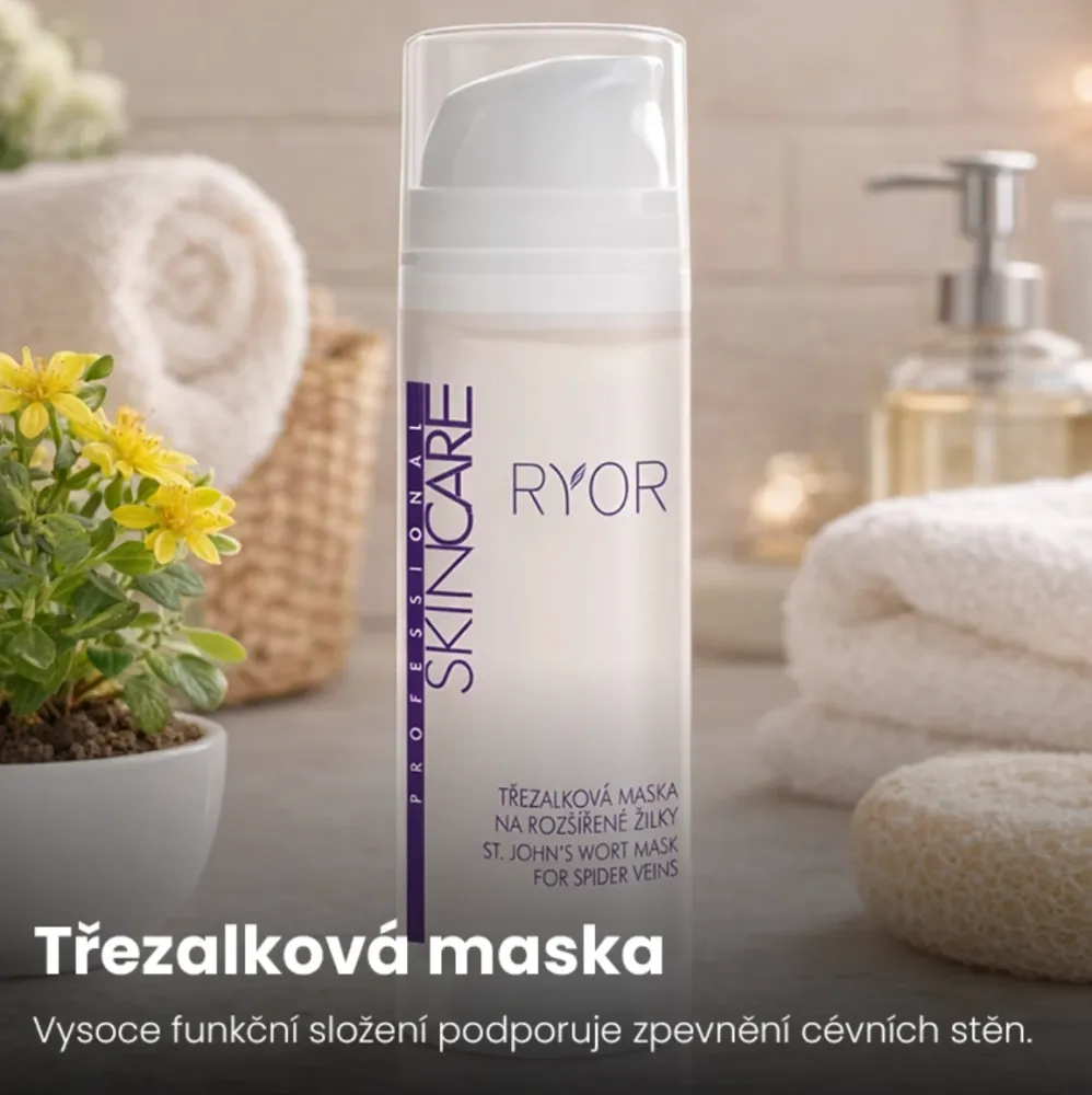 Ryor Maska z třezalky tečkované na žilky 150 ml