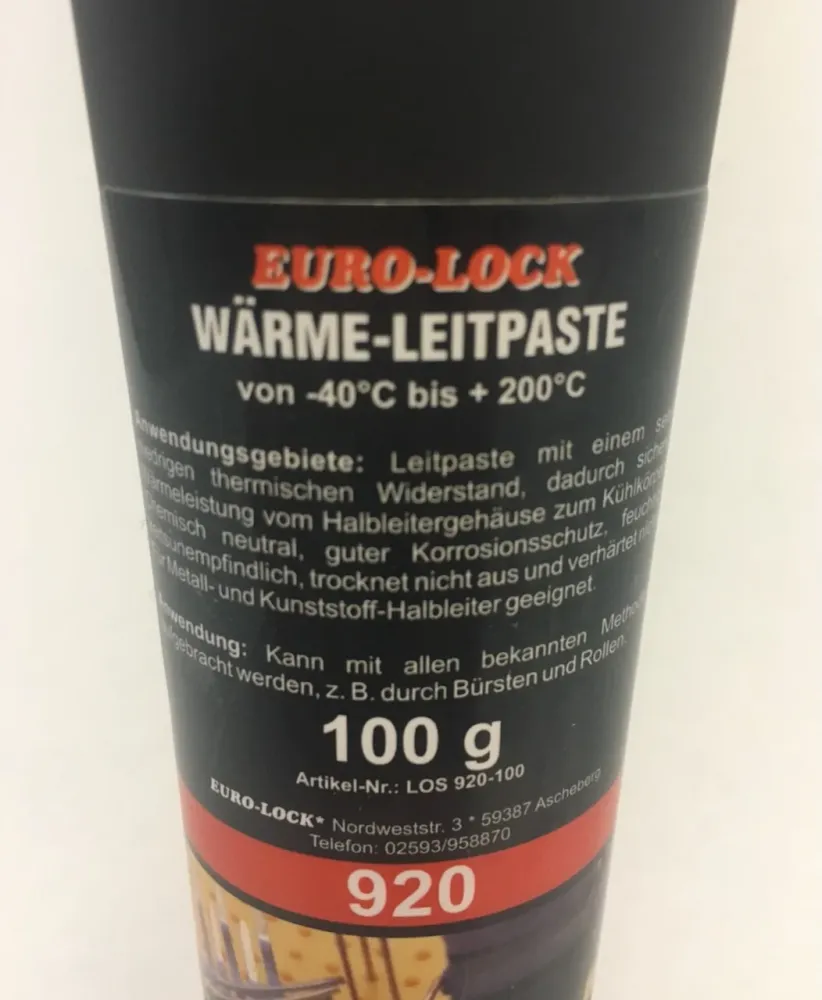 Silikonová termální pasta 100g