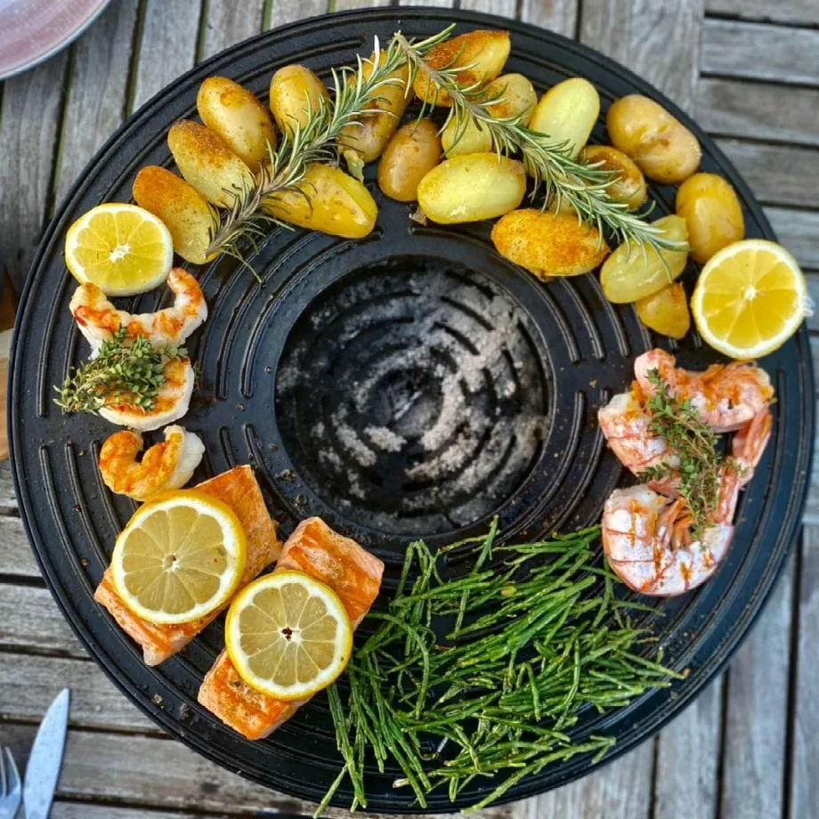 Stolní gril Tabl-O pro zdravé pečení, grilování vaření