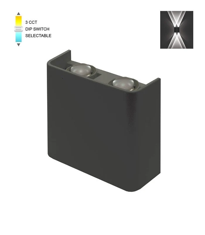 Svítidlo BINO-2 4W IP65 CCT BLACK