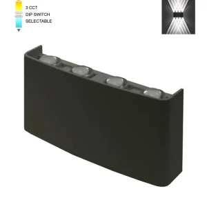 Svítidlo BINO-4 8W IP65 CCT BLACK