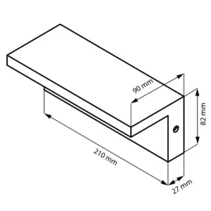 Svítidlo TESA-Q 10W LED 4000K CN