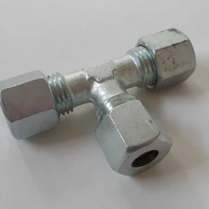 T-šroubení T-8 pro šroubové spojení měděných trubek 8 mm