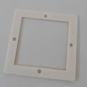 Čtvercové těsnění 13,5x13,5 cm pro čisticí klapku peletových kamen