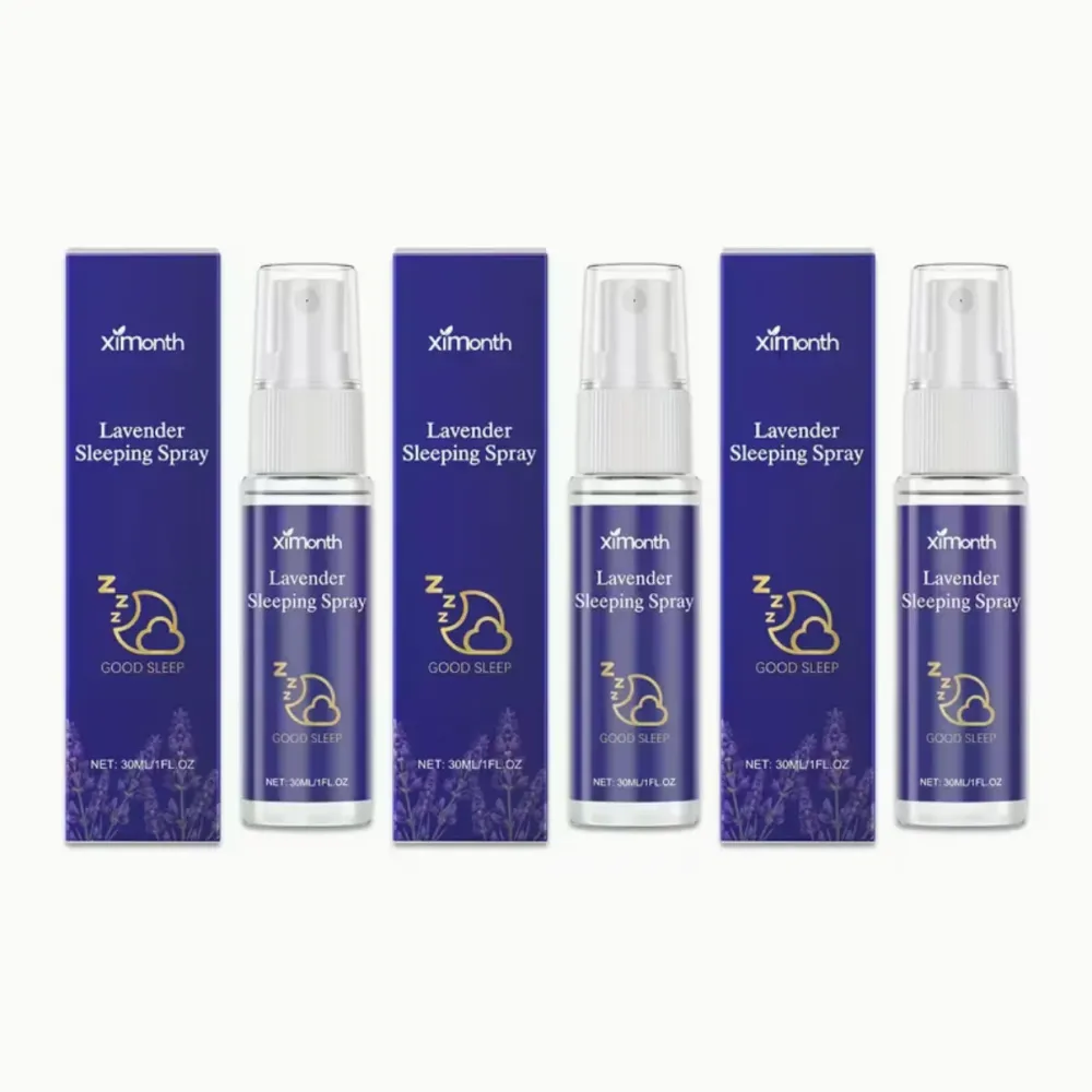 Uklidňující levandulový spánkový sprej – set 3×30 ml