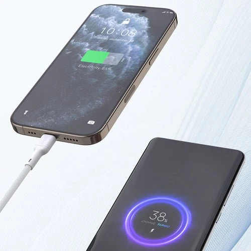 USB-C kabel Dudao L9C 65 W - 2 m - bílý (40 znaků)