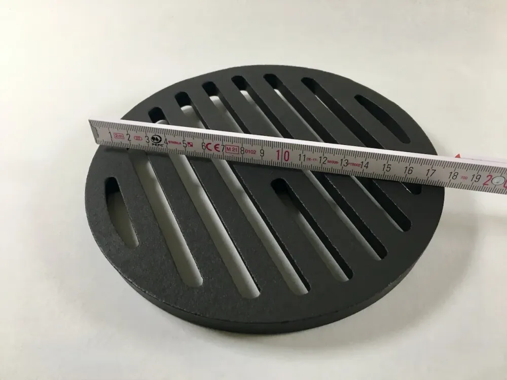 Vibrační rošt kulatý 18 cm litinový rošt