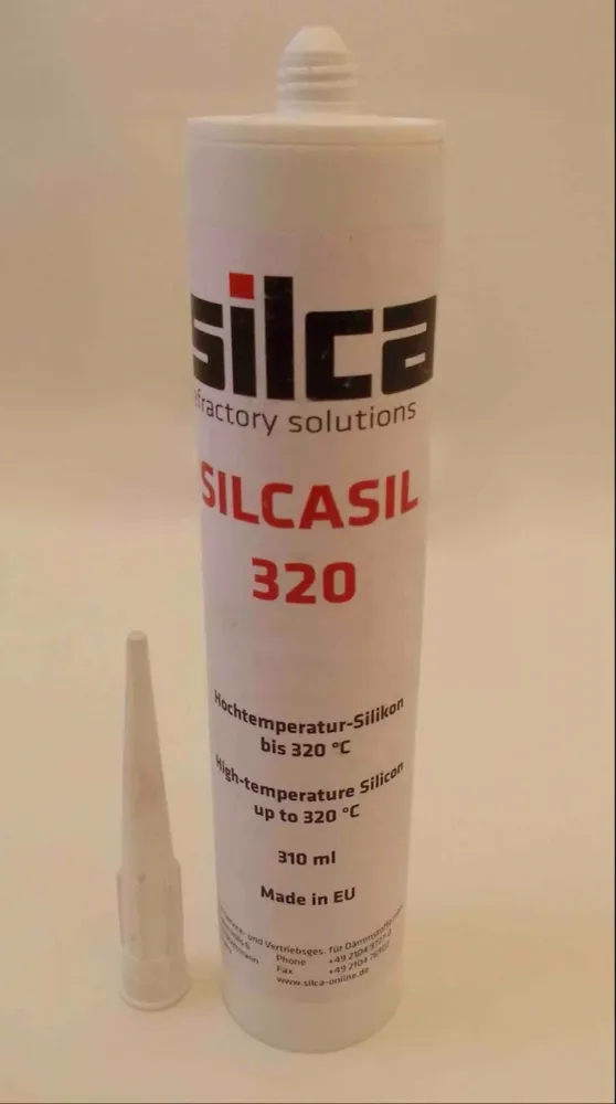 Vysokoteplotní silikonová 320°C žáruvzdorná kazeta BLACK
