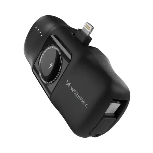 Wozinsky WF16-YLS 5000 mAh 15 W Lightning/USB-C/Apple Watch - Černá