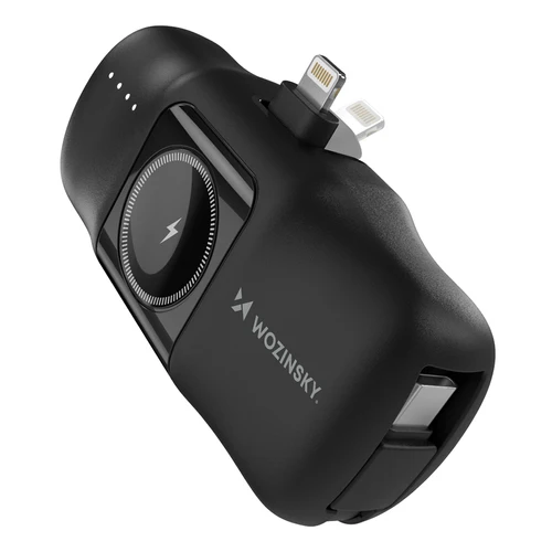 Wozinsky WF16-YLS 5000 mAh 15 W Lightning/USB-C/Apple Watch - Černá