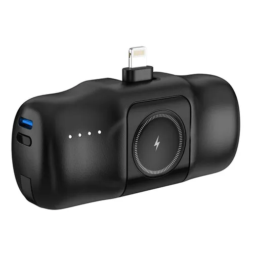 Wozinsky WF16-YLS 5000 mAh 15 W Lightning/USB-C/Apple Watch - Černá